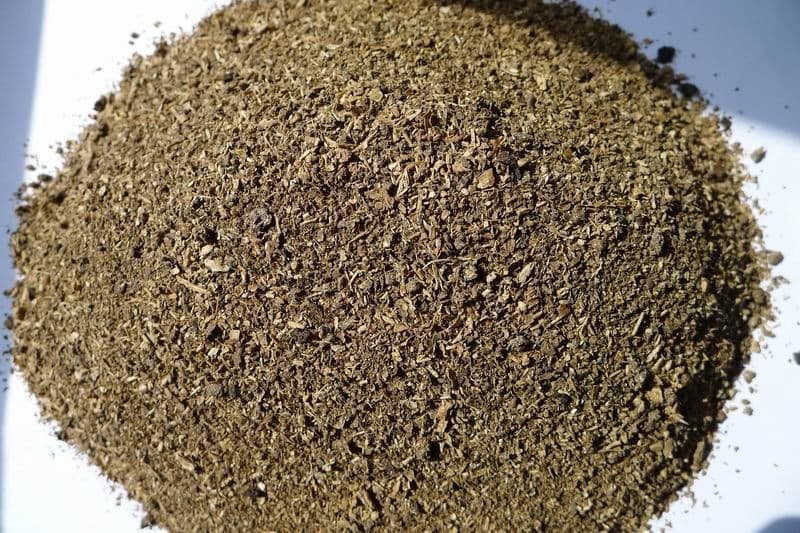 Tapioca residue powder — fine fiber-rich meal
