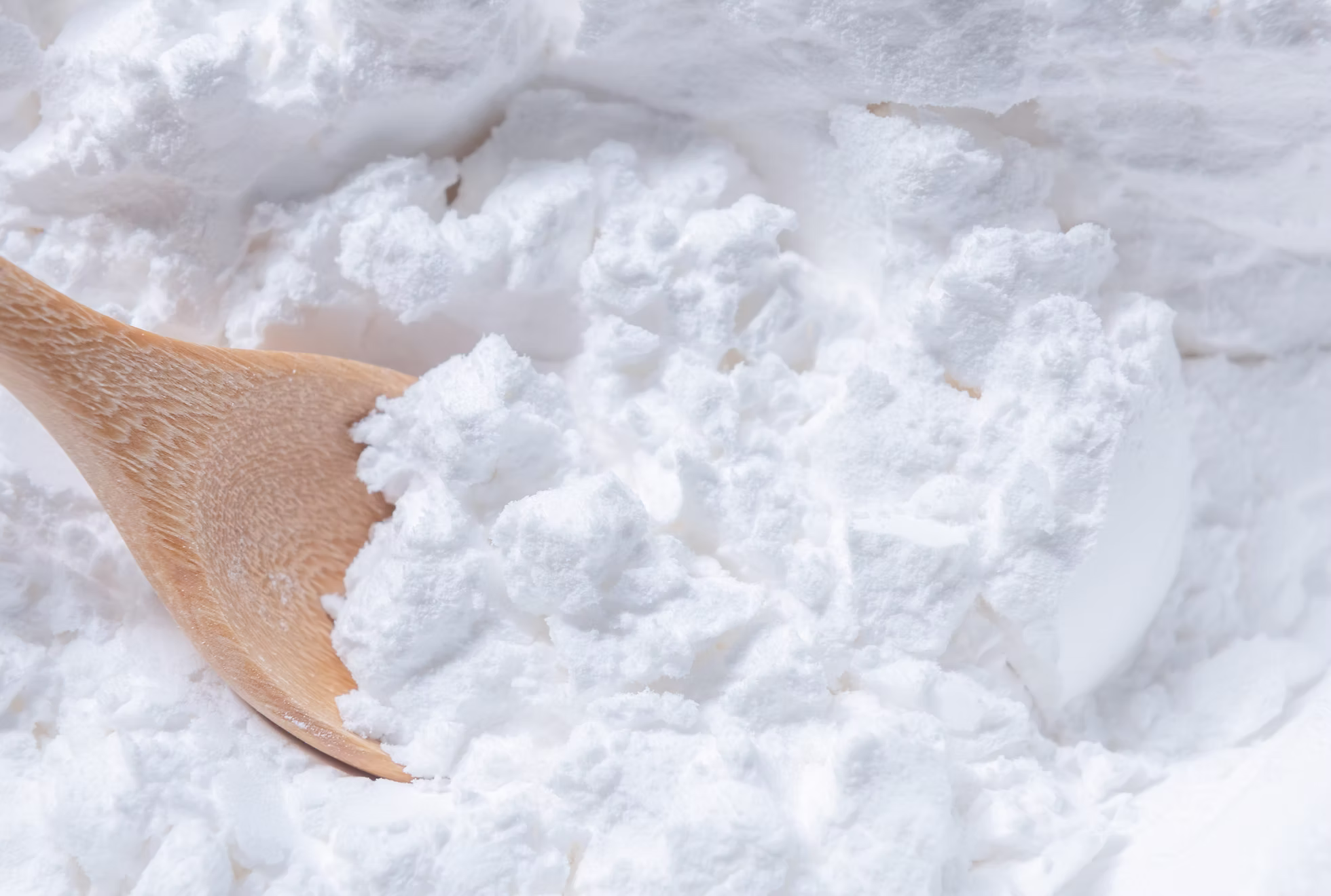 Native tapioca starch — bright white fine powder